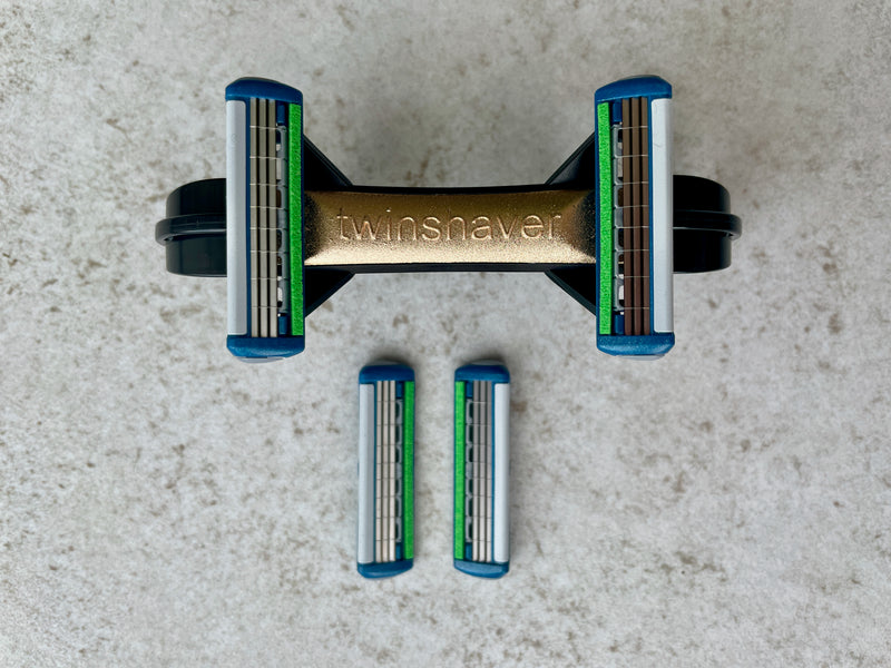 twinshaver - The Original - Including 4 replacement blades