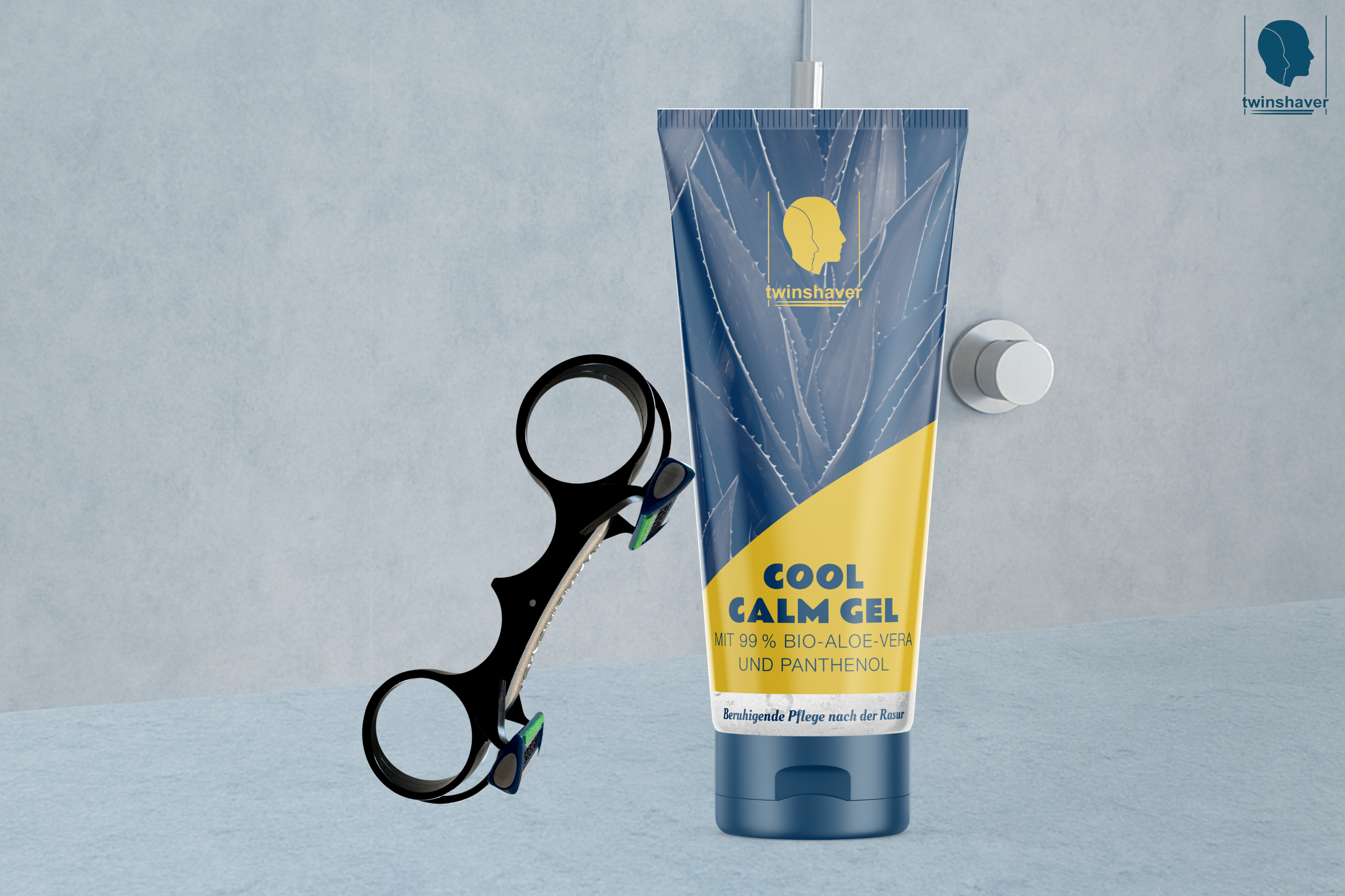 Starter Set: twinshaver + twinshaver Cool Calm Gel